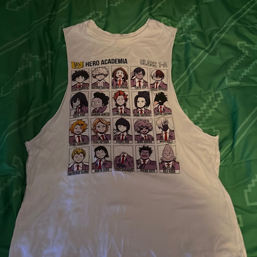 My hero academia tank top